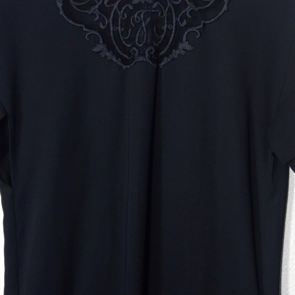 Fendi Black Lace Dress Size 0 Dark Romantic Minimalism Womens Vintage - Picture 4 of 12